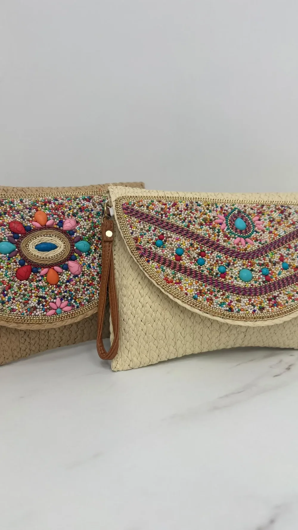 Boho Beads Clutch