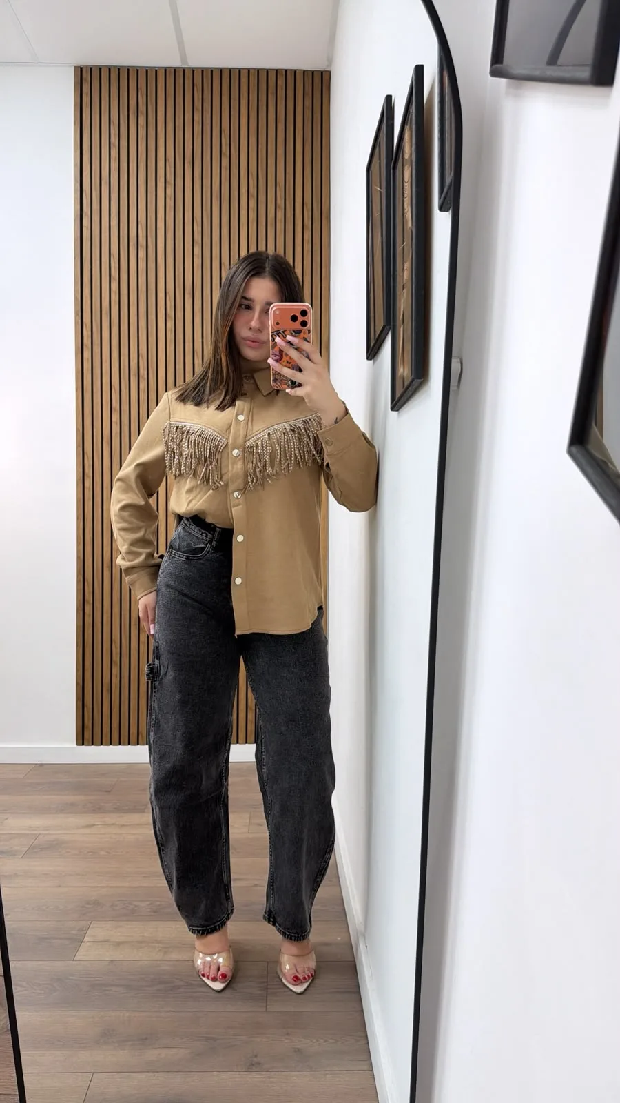 Camicia Fringe